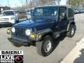 2003 Patriot Blue Jeep Wrangler X 4x4  photo #3