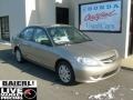 2004 Shoreline Mist Metallic Honda Civic LX Sedan  photo #1
