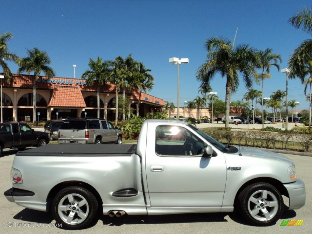 Silver Metallic 2001 Ford F150 SVT Lightning Exterior Photo #46408305