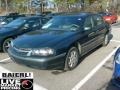 2002 Medium Green Pearl Chevrolet Impala   photo #3