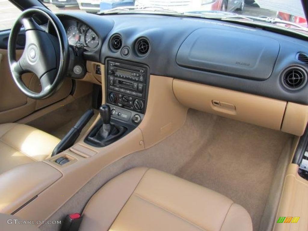 Beige Interior 2000 Mazda MX-5 Miata LS Roadster Photo #46408920 |  GTCarLot.com