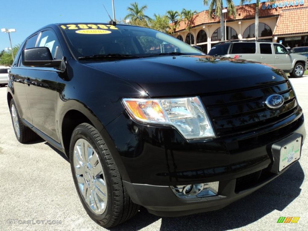 2008 Edge Limited AWD - Black / Charcoal photo #2