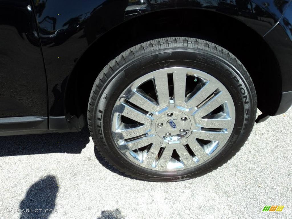 2008 Edge Limited AWD - Black / Charcoal photo #3