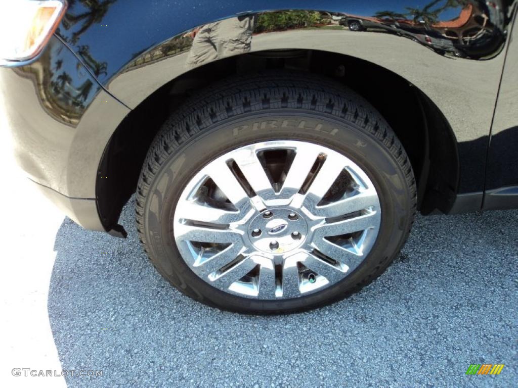 2008 Edge Limited AWD - Black / Charcoal photo #12