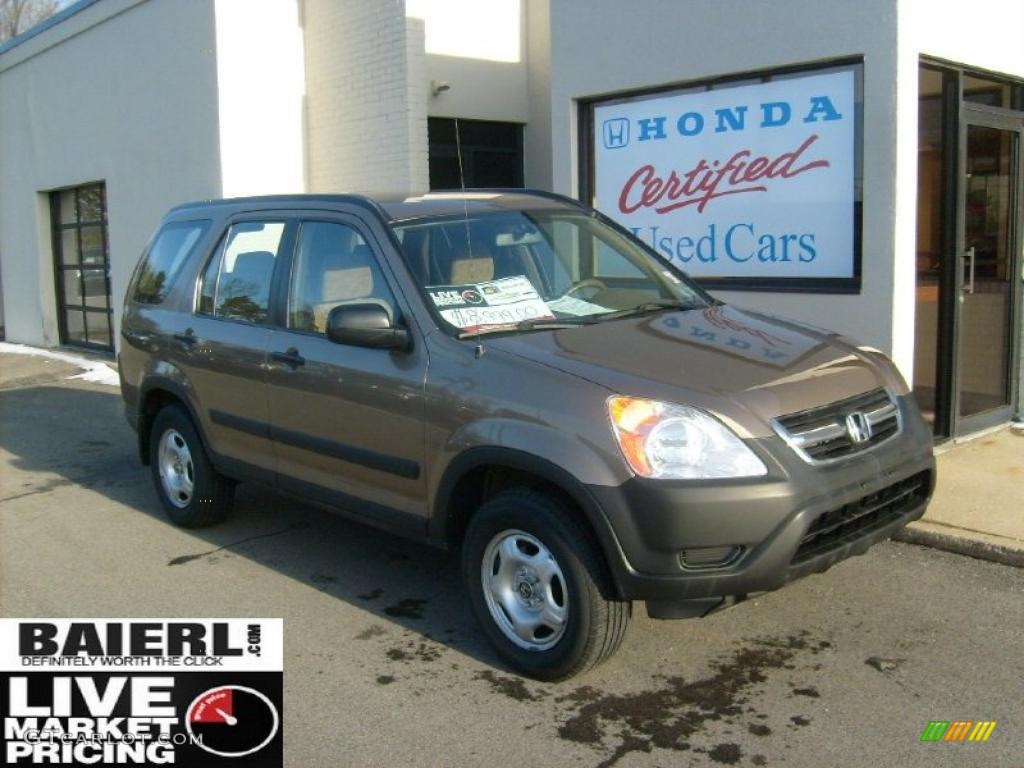 2004 CR-V LX 4WD - Mojave Mist Metallic / Saddle photo #1