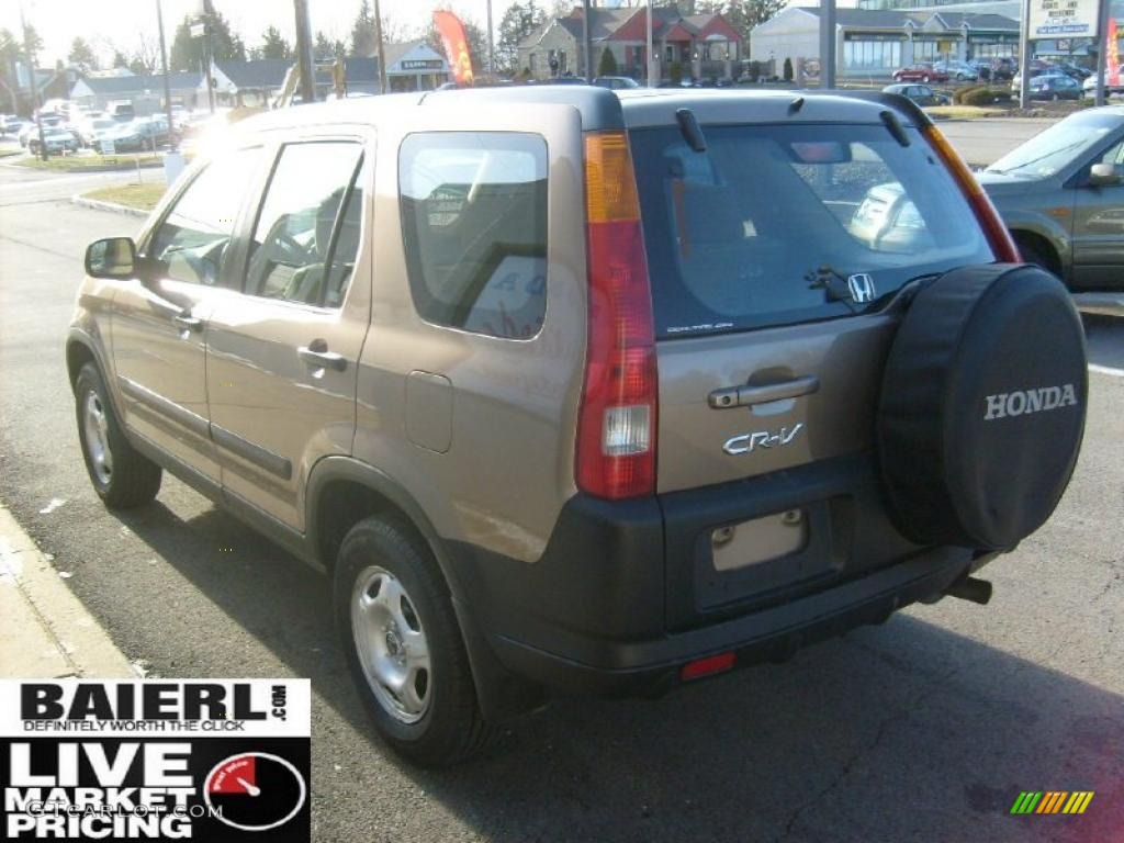 2004 CR-V LX 4WD - Mojave Mist Metallic / Saddle photo #4