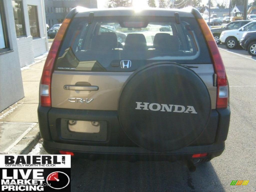 2004 CR-V LX 4WD - Mojave Mist Metallic / Saddle photo #5