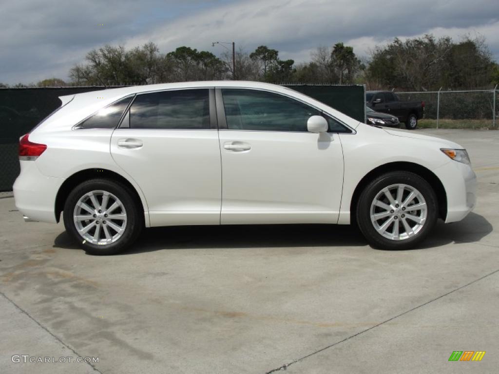 Blizzard Pearl White 2011 Toyota Venza I4 Exterior Photo #46409886