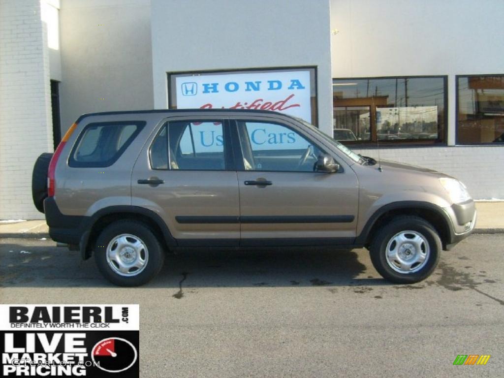 2004 CR-V LX 4WD - Mojave Mist Metallic / Saddle photo #7