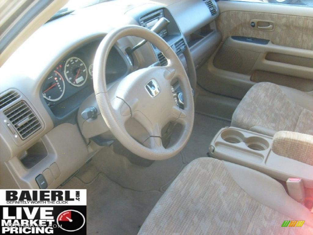 2004 CR-V LX 4WD - Mojave Mist Metallic / Saddle photo #10