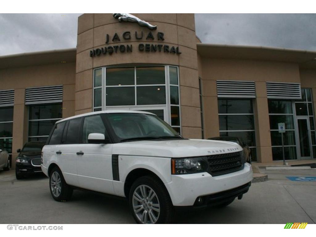 2011 Range Rover HSE - Alaska White / Sand/Jet Black photo #1