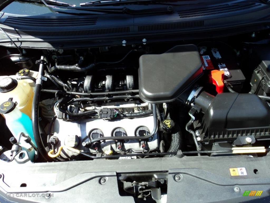 2008 Edge Limited AWD - Black / Charcoal photo #28