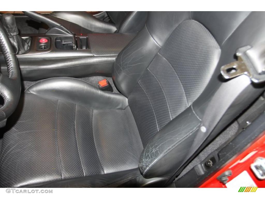 Black Interior 2000 Honda S2000 Roadster Photo #46410828