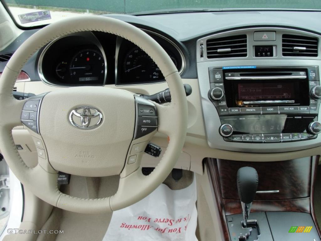 2011 Toyota Avalon Standard Avalon Model Ivory Dashboard Photo #46411236