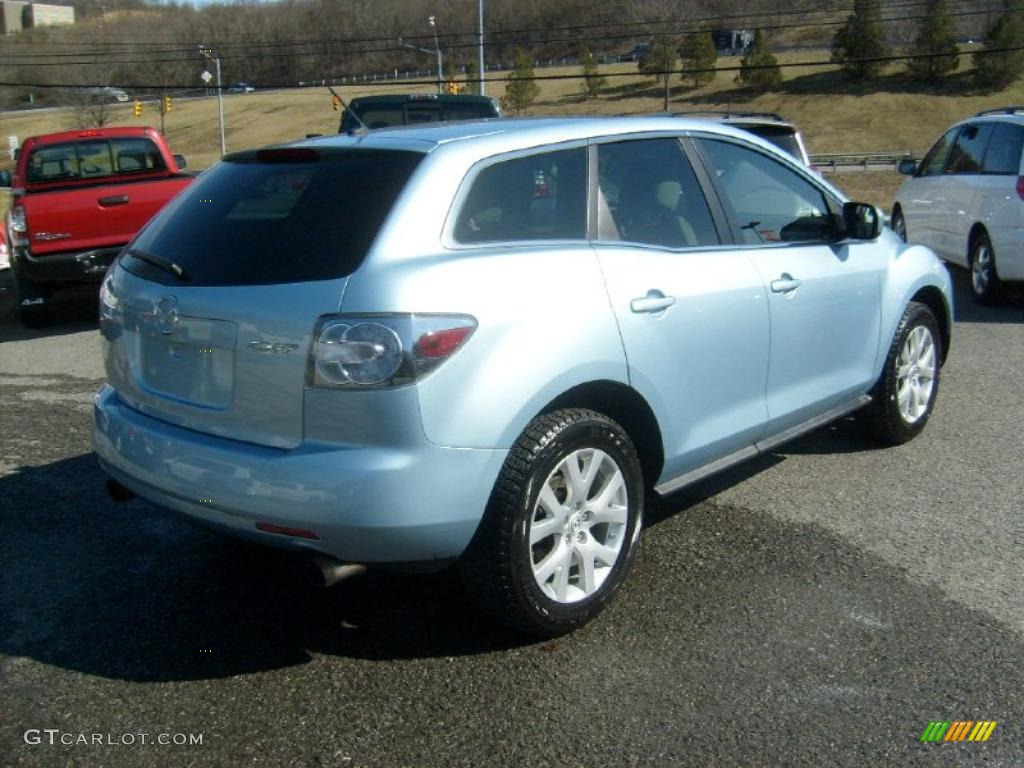 Icy Blue Metallic 2008 Mazda CX-7 Sport Exterior Photo #46411464