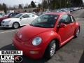 2004 Uni Red Volkswagen New Beetle GLS Coupe  photo #3