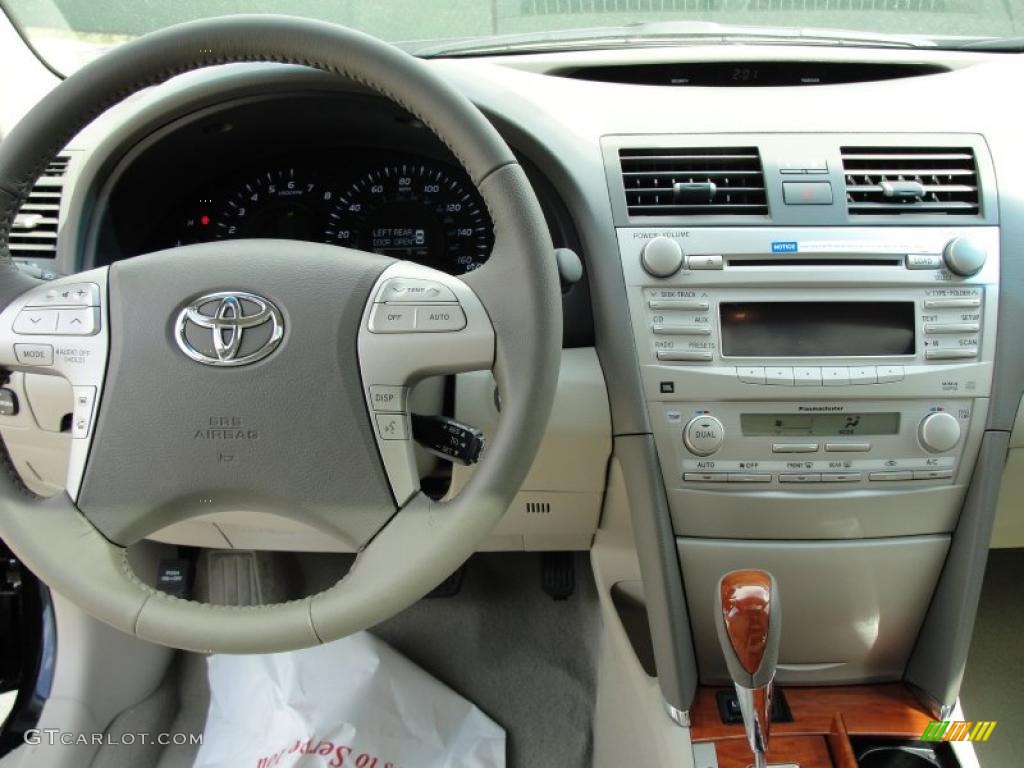 2011 Toyota Camry XLE V6 Bisque Dashboard Photo #46411800