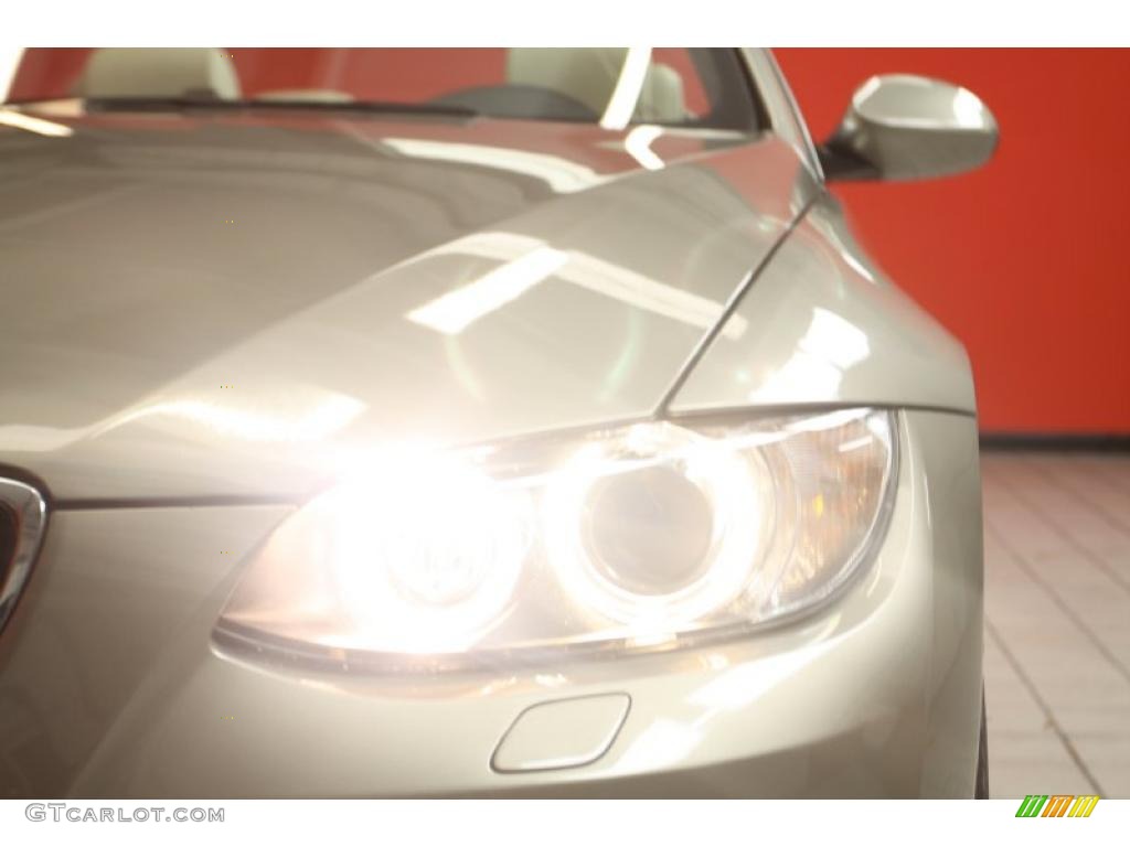 2008 3 Series 335i Convertible - Platinum Bronze Metallic / Cream Beige photo #24