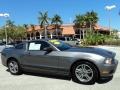 2010 Sterling Grey Metallic Ford Mustang V6 Premium Coupe  photo #1