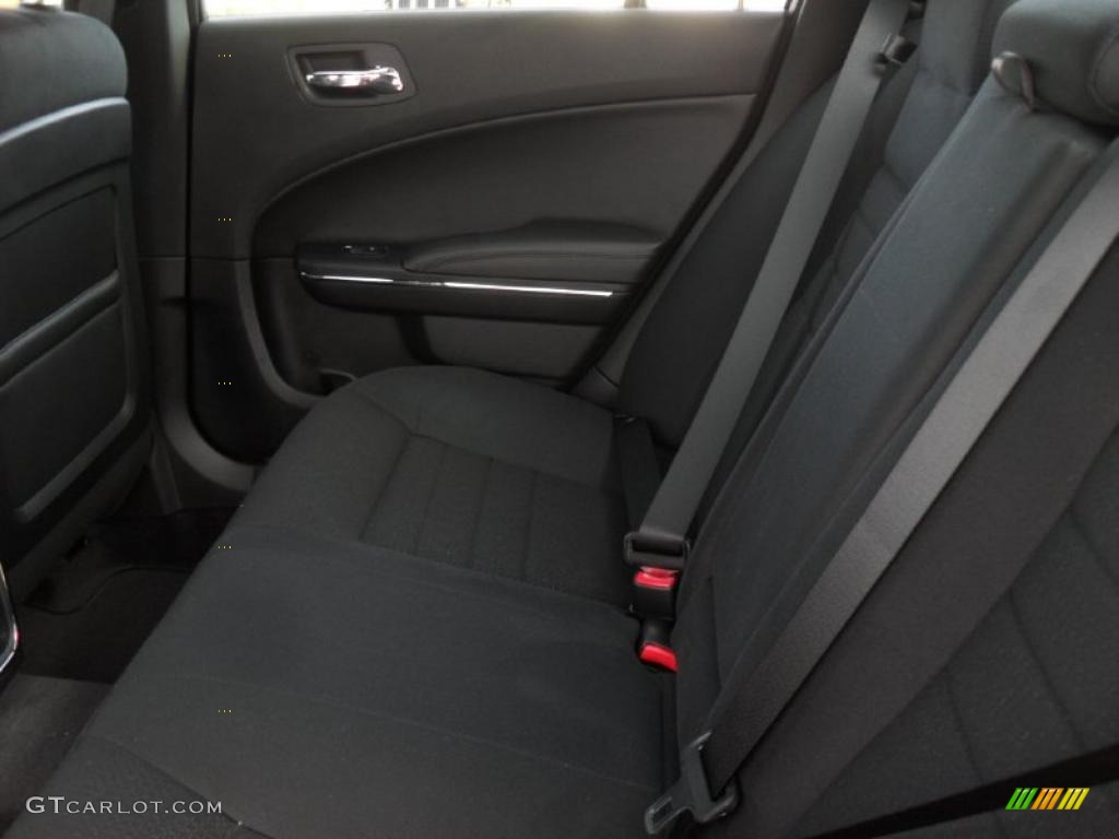 Black Interior 2011 Dodge Charger SE Photo #46412517