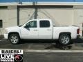 2008 Summit White Chevrolet Silverado 1500 LT Crew Cab  photo #2