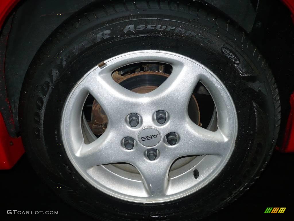 1997 Grand Prix GTP Sedan - Bright Red / Dark Pewter photo #17