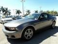 2010 Sterling Grey Metallic Ford Mustang V6 Premium Coupe  photo #14