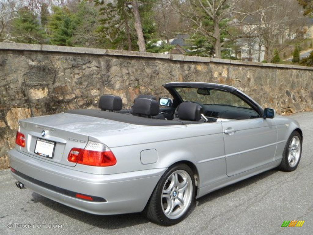 2006 3 Series 330i Convertible - Titanium Silver Metallic / Black photo #4