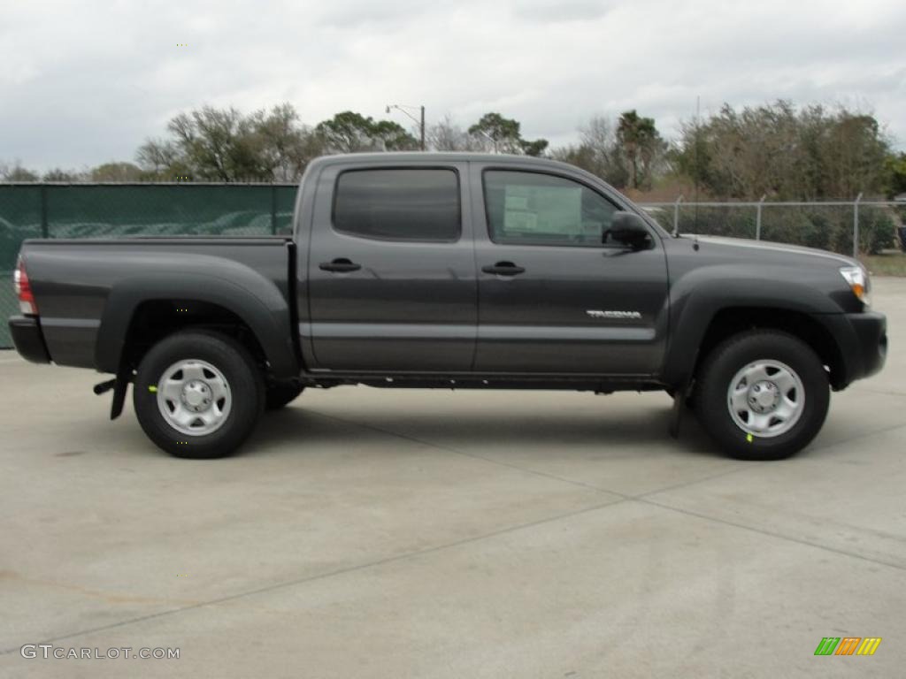 Magnetic Gray Metallic 2011 Toyota Tacoma V6 PreRunner Double Cab Exterior Photo #46413099