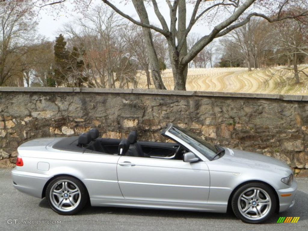 2006 3 Series 330i Convertible - Titanium Silver Metallic / Black photo #17