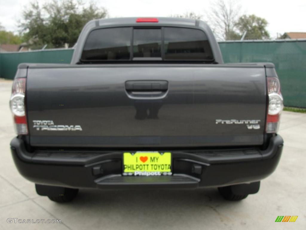 Magnetic Gray Metallic 2011 Toyota Tacoma V6 PreRunner Double Cab Exterior Photo #46413129