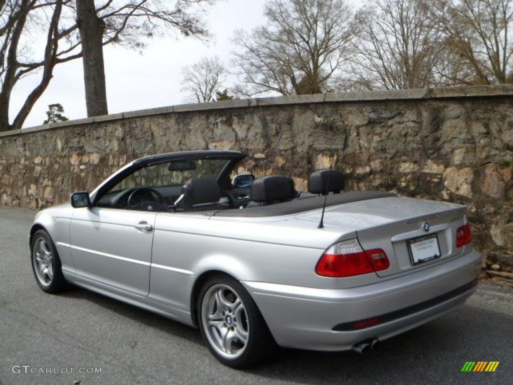 2006 3 Series 330i Convertible - Titanium Silver Metallic / Black photo #19