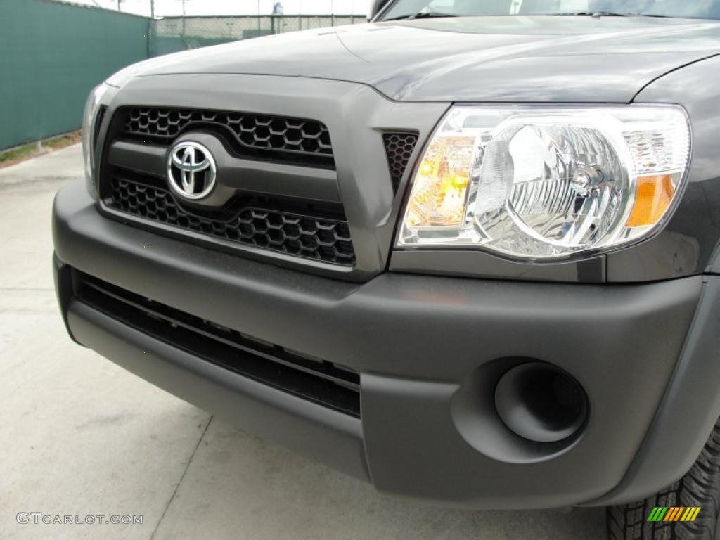 Magnetic Gray Metallic 2011 Toyota Tacoma V6 PreRunner Double Cab Exterior Photo #46413213