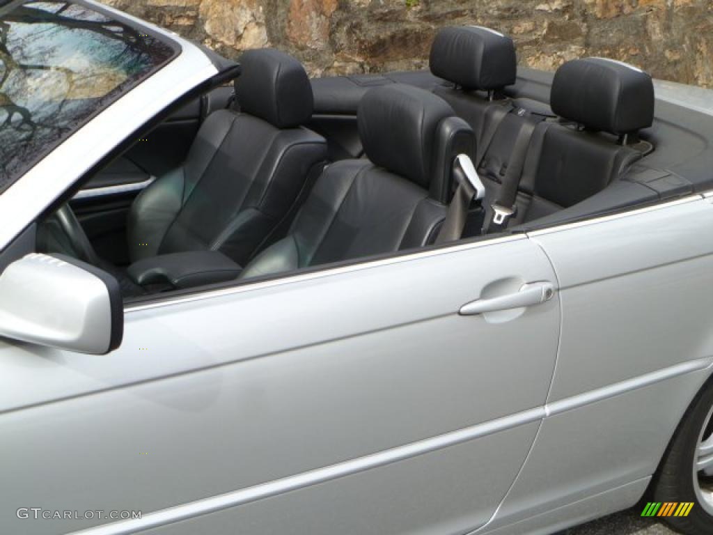 2006 3 Series 330i Convertible - Titanium Silver Metallic / Black photo #23