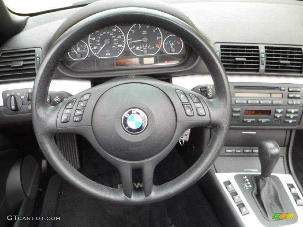 2006 3 Series 330i Convertible - Titanium Silver Metallic / Black photo #26