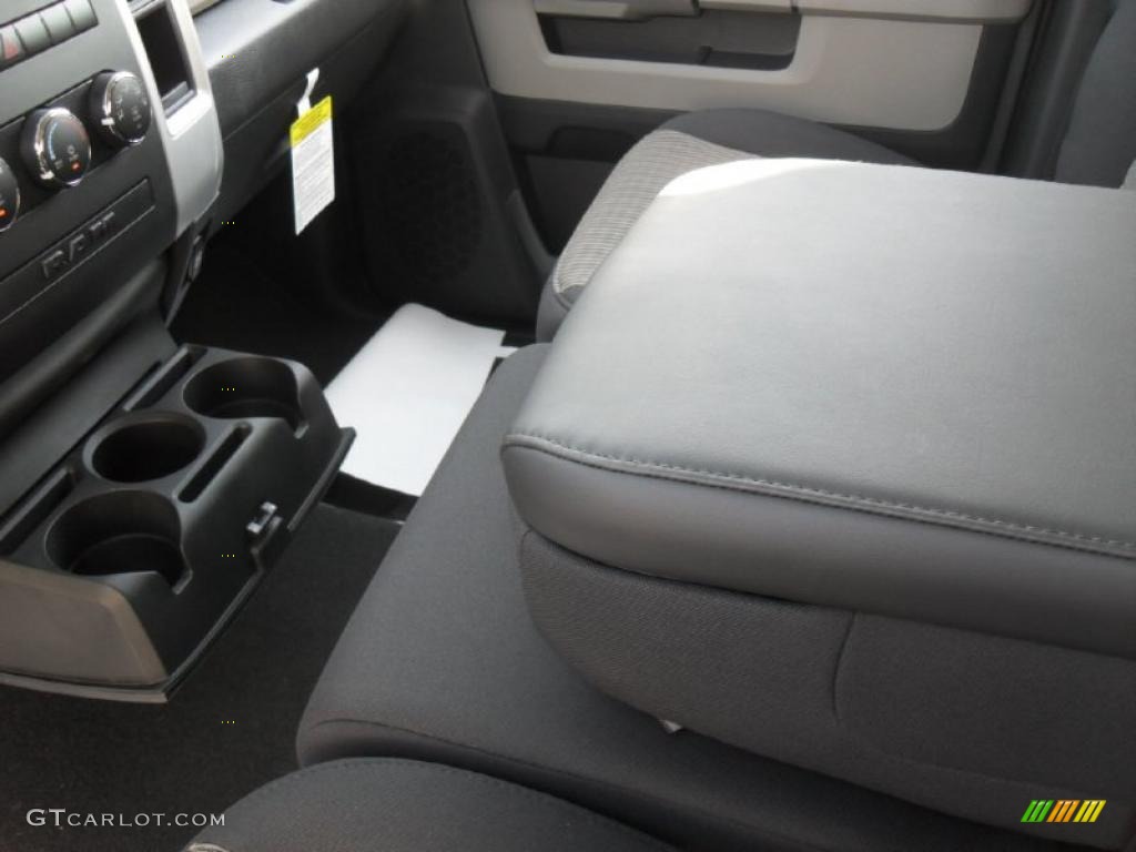 2011 Ram 1500 SLT Quad Cab - Deep Cherry Red Crystal Pearl / Dark Slate Gray/Medium Graystone photo #9