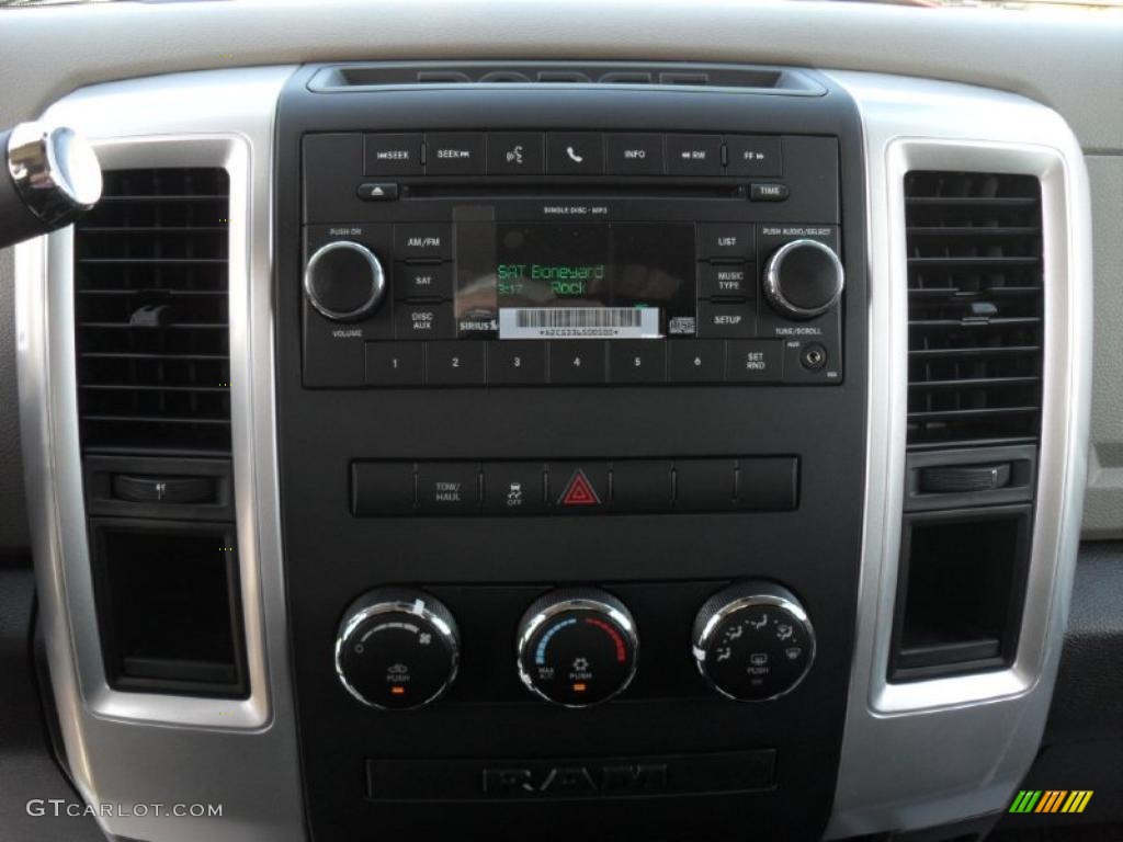 2011 Ram 1500 SLT Quad Cab - Deep Cherry Red Crystal Pearl / Dark Slate Gray/Medium Graystone photo #10