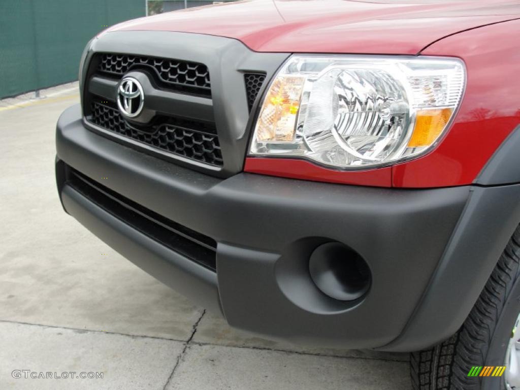 Barcelona Red Metallic 2011 Toyota Tacoma V6 PreRunner Double Cab Exterior Photo #46414218