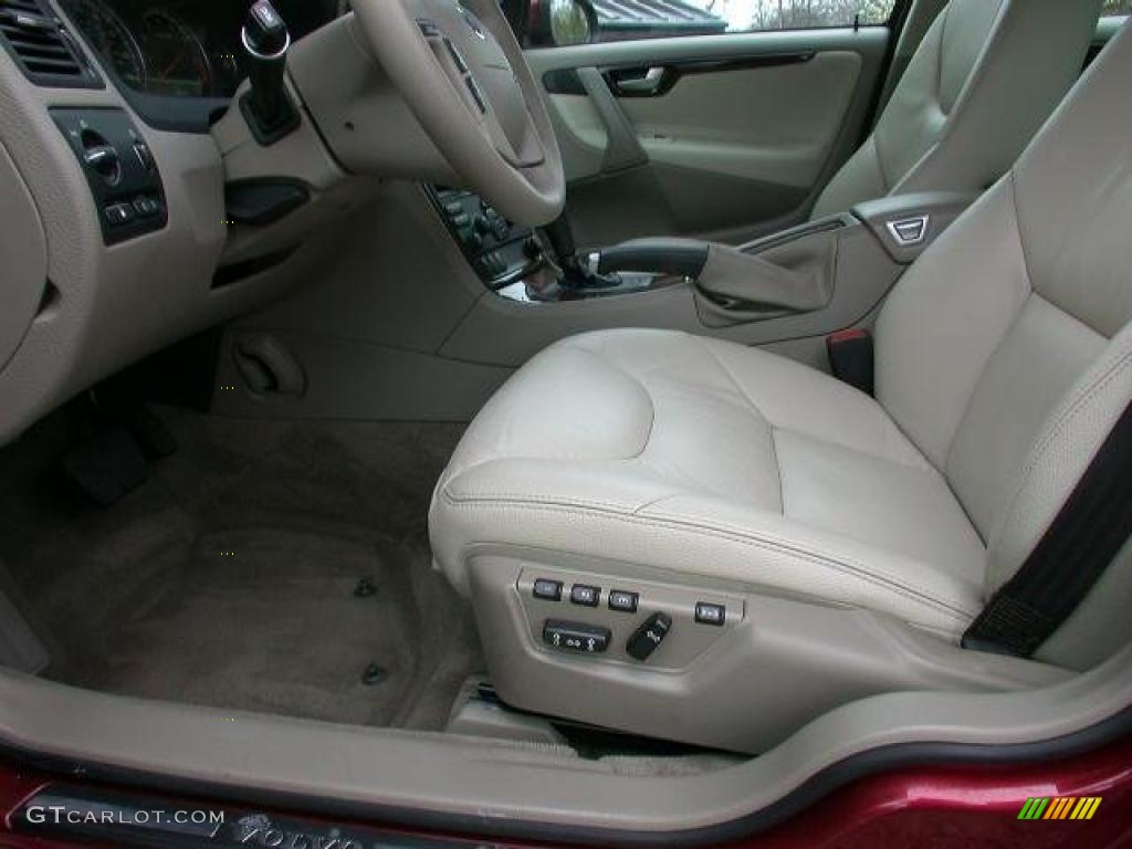 Taupe/Light Taupe Interior 2007 Volvo V70 2.5T Photo #46414236