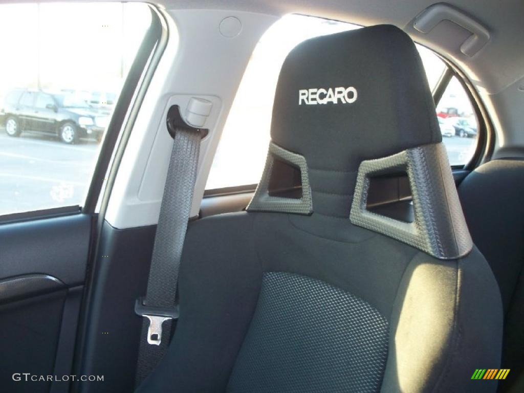 Black Interior 2011 Mitsubishi Lancer Evolution GSR Photo #46414266
