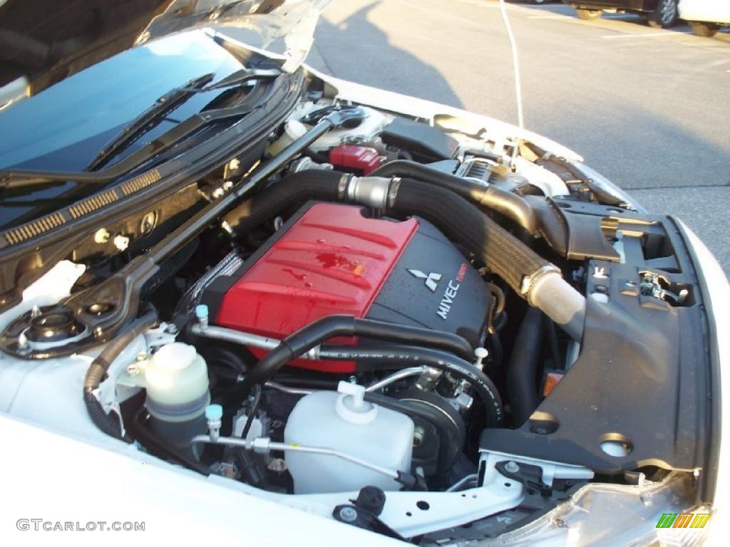2011 Mitsubishi Lancer Evolution GSR 2.0 Liter Turbocharged DOHC 16-Valve MIVEC 4 Cylinder Engine Photo #46414371