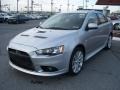 2011 Apex Silver Metallic Mitsubishi Lancer RALLIART AWD  photo #1