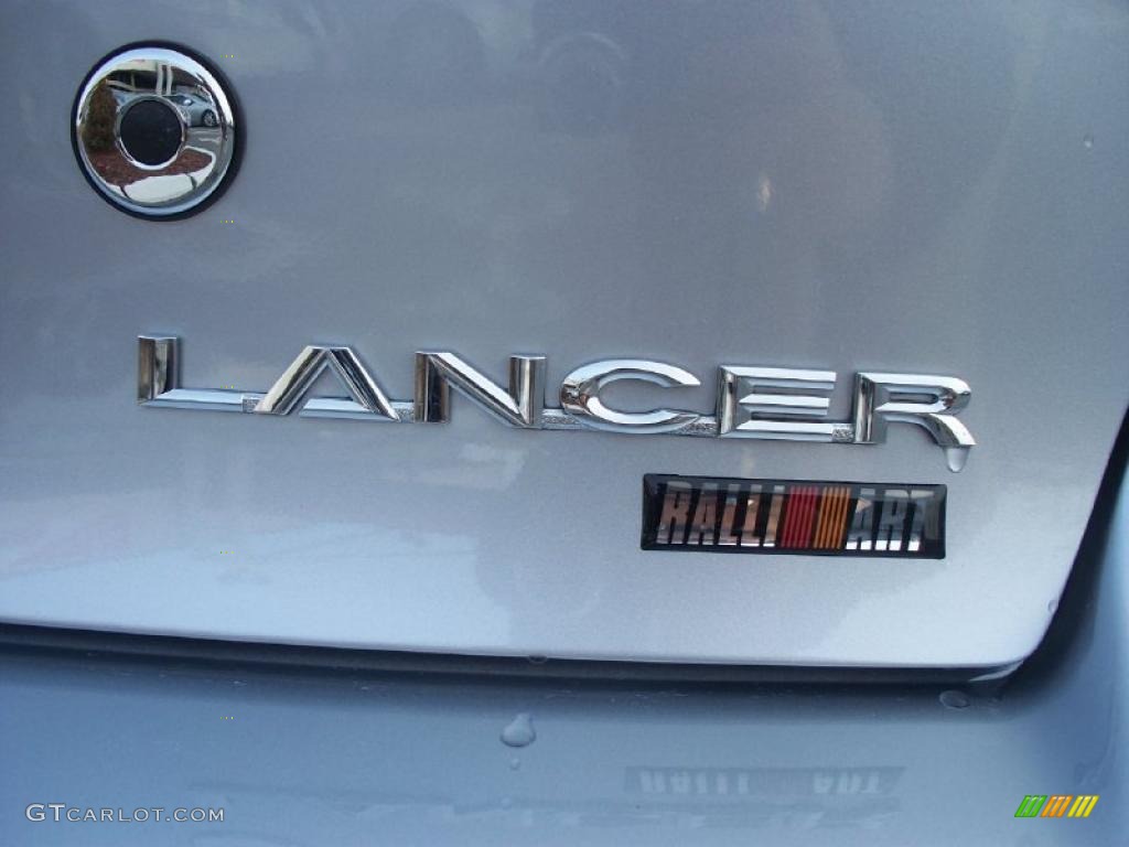2011 Mitsubishi Lancer RALLIART AWD Marks and Logos Photo #46414533