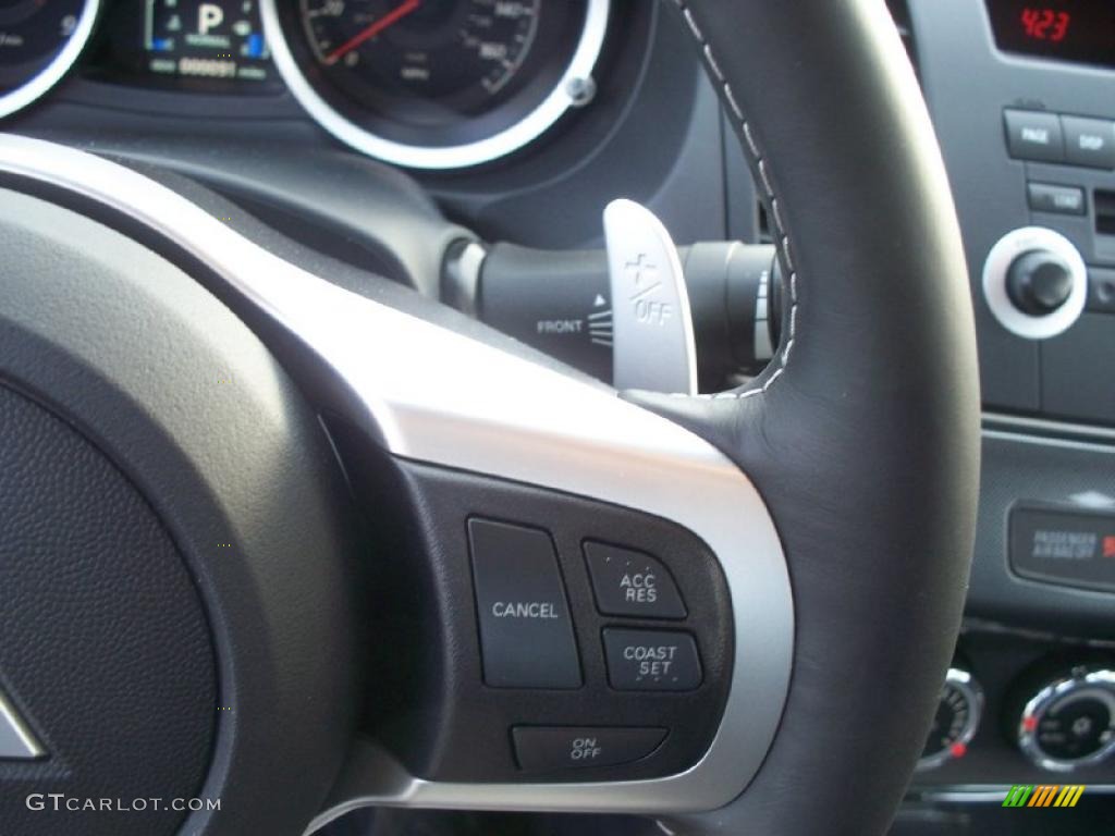 2011 Mitsubishi Lancer RALLIART AWD Controls Photo #46414668