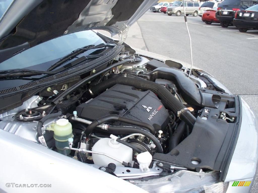 2011 Mitsubishi Lancer RALLIART AWD 2.0 Liter Turbocharged DOHC 16-Valve MIVEC 4 Cylinder Engine Photo #46414926