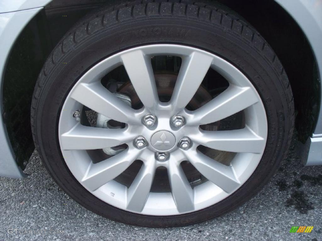 2011 Mitsubishi Lancer RALLIART AWD Wheel Photo #46415049