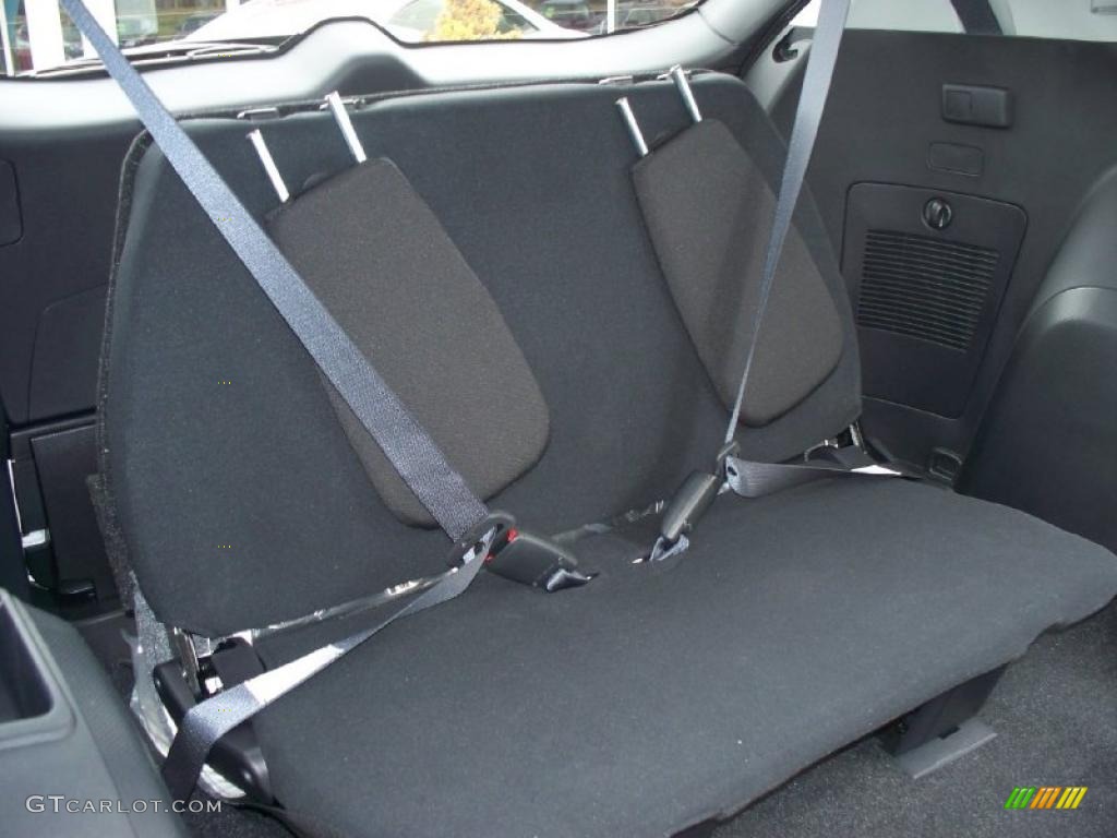 Black Interior 2011 Mitsubishi Outlander SE AWD Photo #46415424