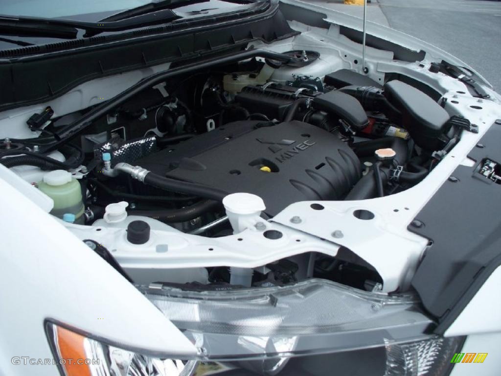 2011 Mitsubishi Outlander SE AWD 2.4 Liter DOHC 16-Valve MIVEC 4 Cylinder Engine Photo #46415488