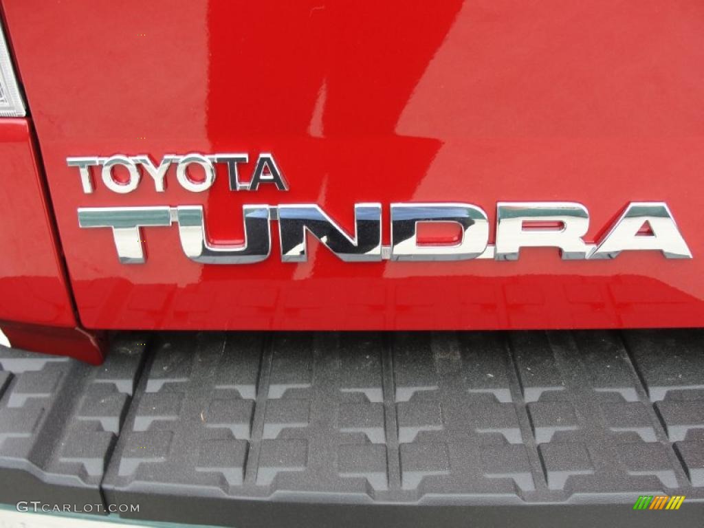 2011 Tundra Double Cab - Barcelona Red Metallic / Sand Beige photo #15