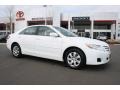 2010 Super White Toyota Camry LE  photo #1